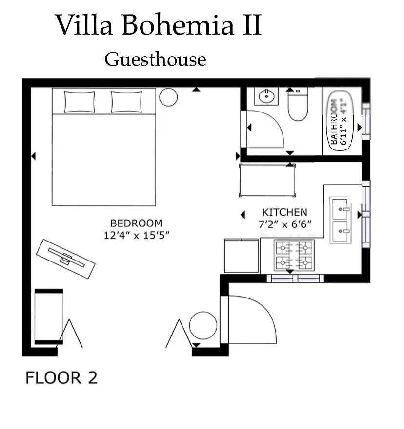 Villa Bohemia II - Gated Estate 2 Of 2 San Juan